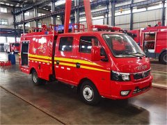 東風(fēng)雙排1噸藍(lán)牌水罐消防車(chē)